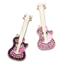 Guitar Rhinestone Pendant
