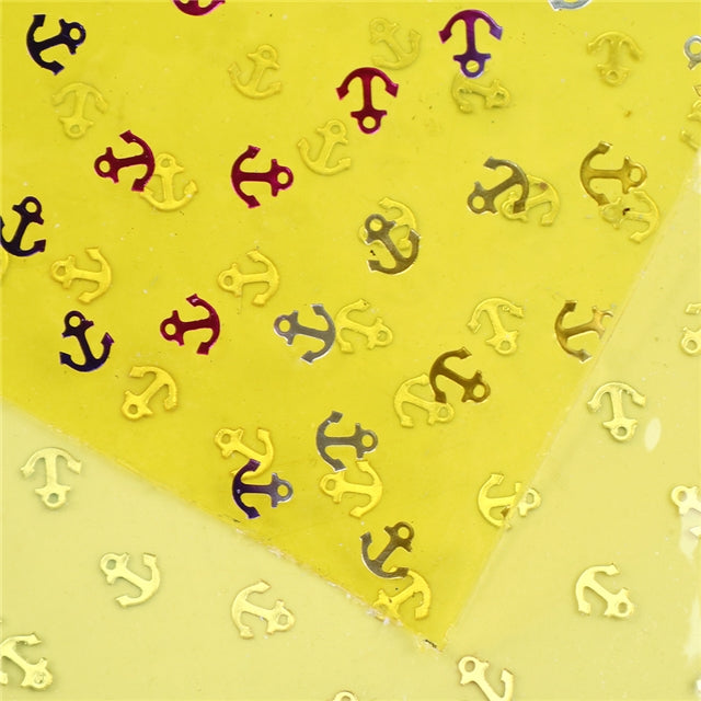 Yellow Anchor Clear Jelly Sheet