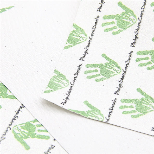 Green Hand Fine Glitter Sheet