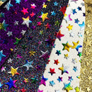 Foil Stars Fine Glitter Sheet