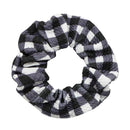 White Buffalo Plaid Bullet Liverpool Scrunchie