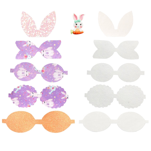Purple Bunny Bow Kit