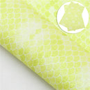 Glitter Mermaid Scales Fabric Sheet