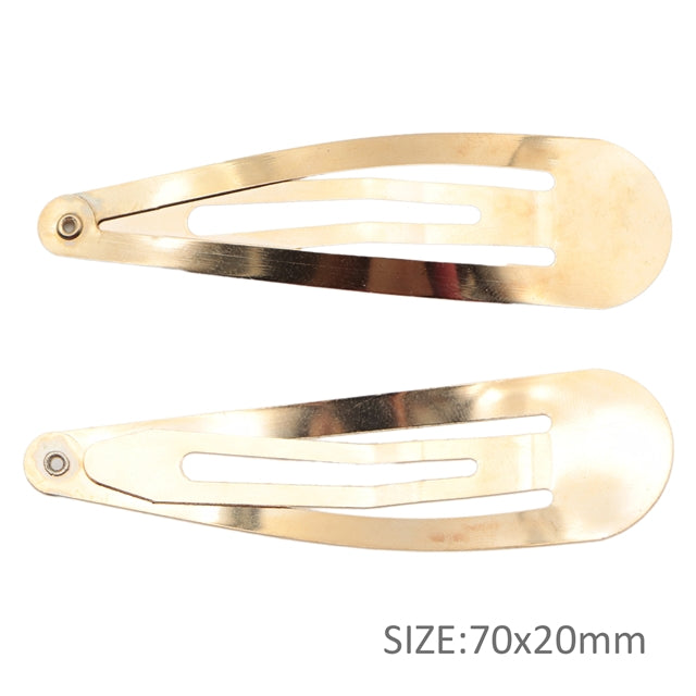 70mm Rose Gold Snap Clip (Pack of 10)