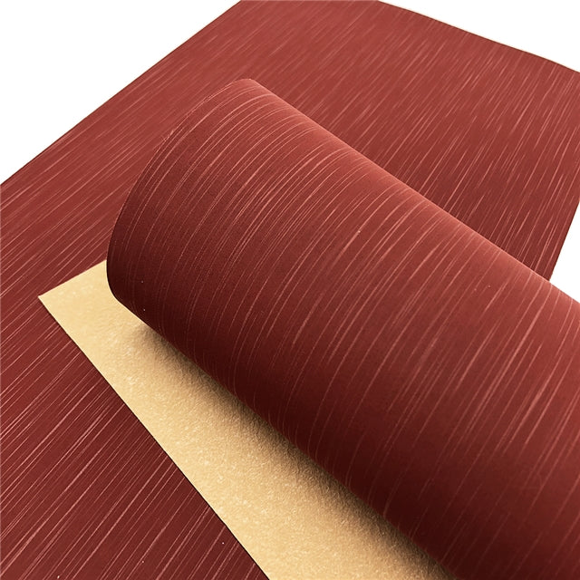 Reddish Brown Textures Faux Leather Sheet