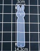 Rabbit Bookmark Resin Mold