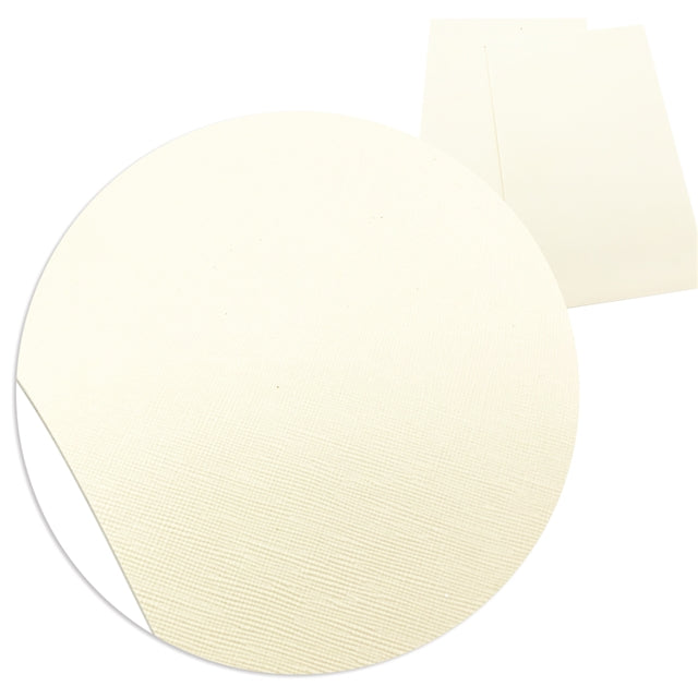 Solid Beige Faux Leather Sheet