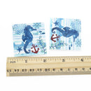 Seahorse Planar Resin - Pack of 5