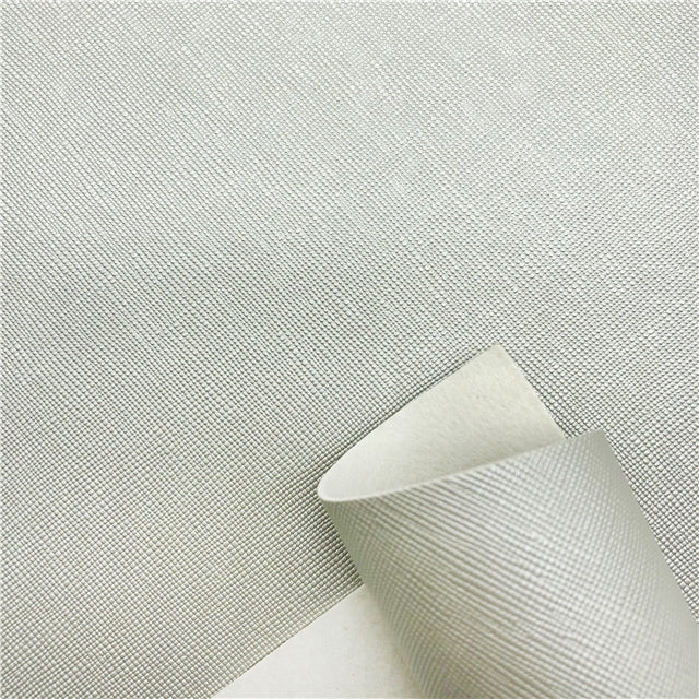 Pearl Silver Faux Leather Sheet