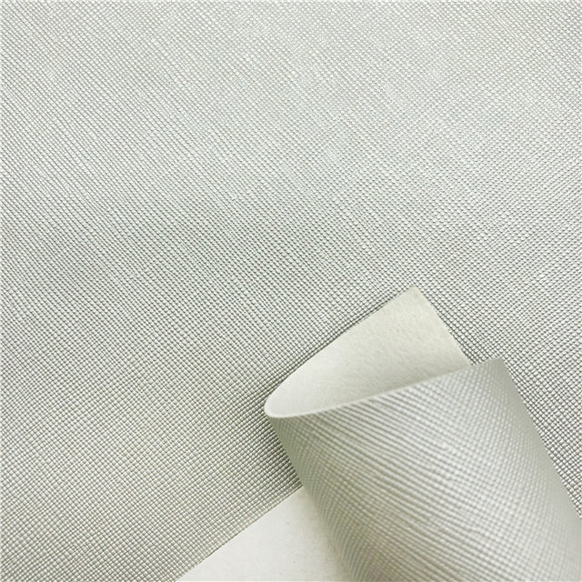 Pearl Silver Faux Leather Sheet
