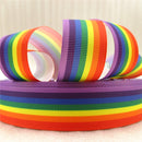 7/8" Rainbow Ribbon
