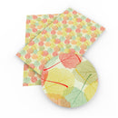 Fall Leaves Faux Leather Sheet
