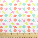 Sea Shell 4 Way Stretch Knit Fabric - Half Yard