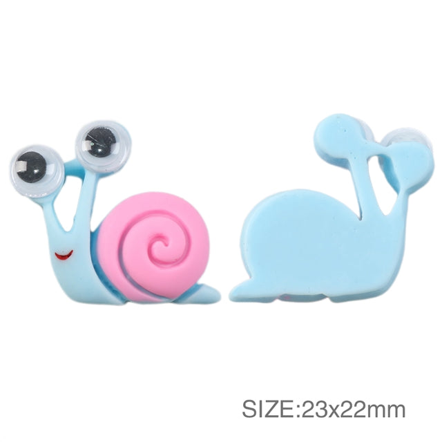 Googly Eye Snail 3D Resin