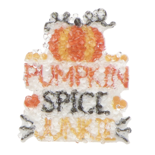 Pumpkin Spice Junkie Diamond Planar Resin - Pack of 5