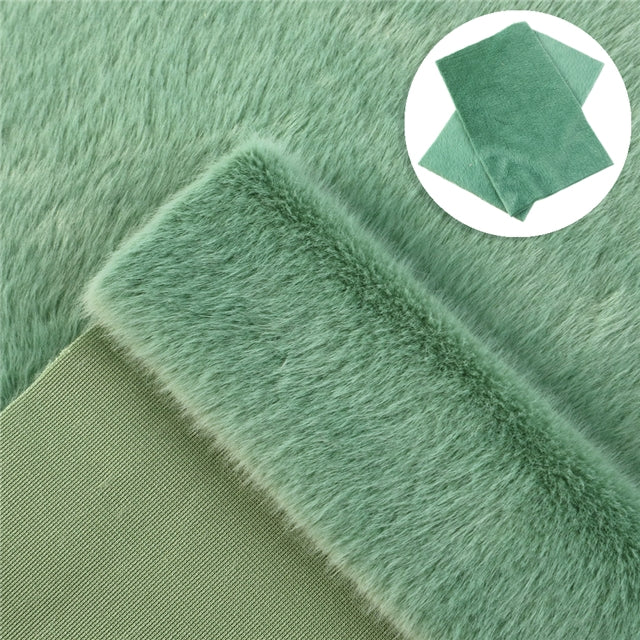 Green Velvet Fabric Sheet