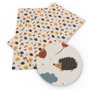 Tan Hedgehog Faux Leather Sheet