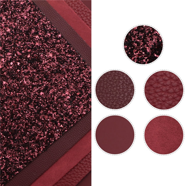 Wine Red Sheet Pack (5 sheets)
