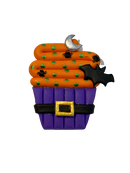 Halloween Cupcake Clay
