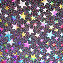 Foil Stars Fine Glitter Sheet