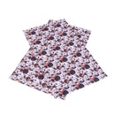 Peonies Stripes Faux Leather Sheet