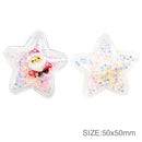 Christmas Star PVC Shaker Applique