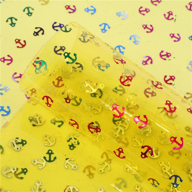 Yellow Anchor Clear Jelly Sheet