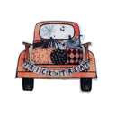 Vintage Halloween Truck Planar Resin - Pack of 5