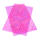 Hot Pink Anchor Clear Jelly Sheet