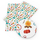 Going Camping Faux Leather Sheet