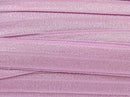 Solid Thistle Purple Fold Over Elastic