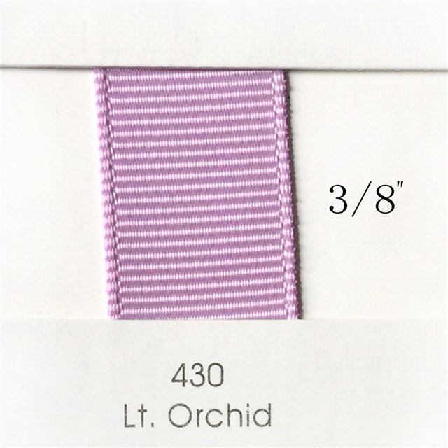 3/8” Solid Light Orchid Ribbon
