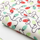 Big Christmas Lights Fine Glitter Sheet