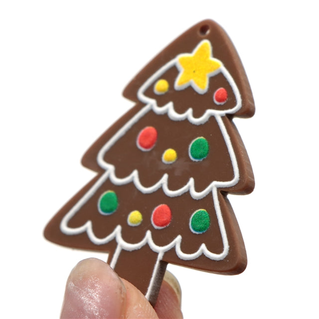 Gingerbread Christmas Tree Acrylic Charm