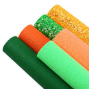 St. Patrick's Day Glitter and Litchi Sheet Pack (6 sheets)