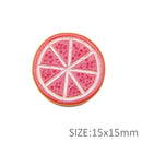 Small Pink Grapefruit Slice 3D Resin