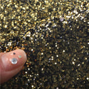 Black and Gold Sparkle Chunky Glitter Sheet