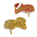 Merry Christmas Shaker Resin