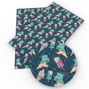 Dragon Popsicle Faux Leather Sheet