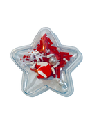 Christmas Clay Mittens PVC Shaker Applique