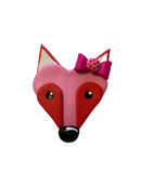 Pink and Red Fox Clay