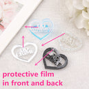 Subversive Word Heart Acrylic Charm