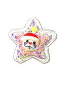 Christmas Star PVC Shaker Applique