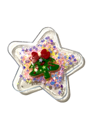 Christmas Star PVC Shaker Applique