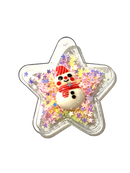 Christmas Star PVC Shaker Applique
