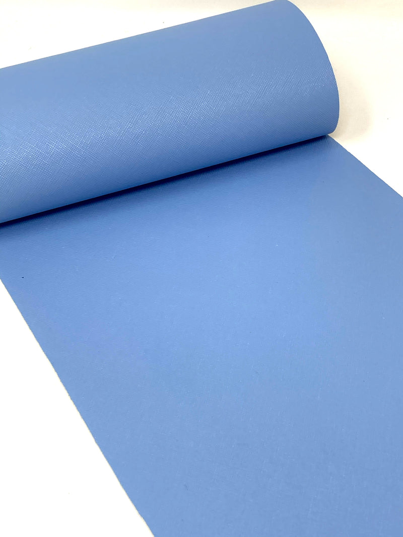 Sky Blue Faux Leather Sheet