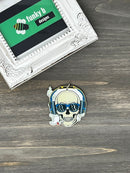 Headphones Skull Acrylic Charm