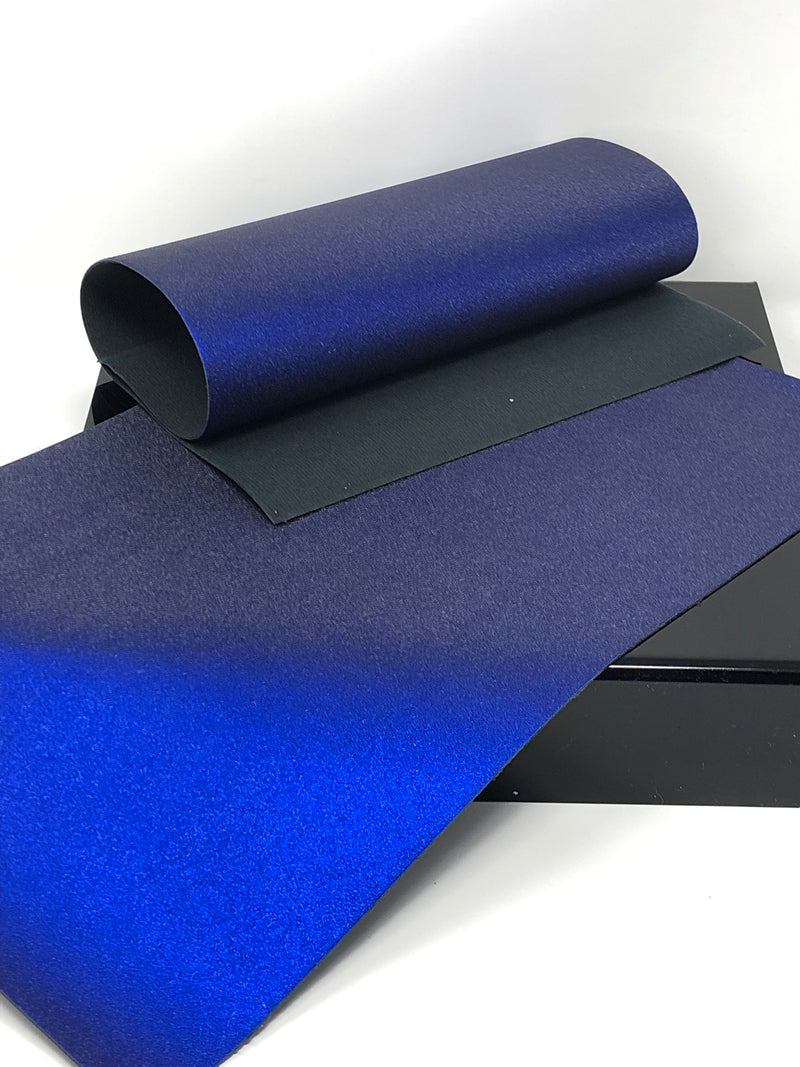 Dark Blue Pearlized Metallic Sheet