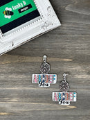 ABCDEF You Acrylic Charm