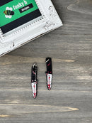 Bloody Hunting Knife Acrylic Charm